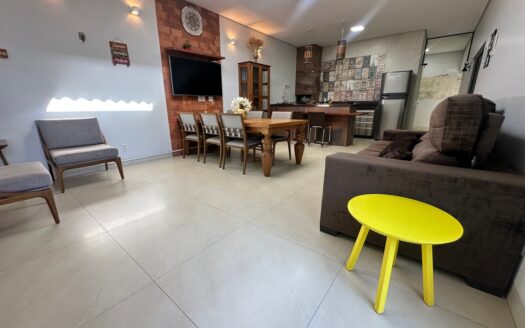 Casa de 3 Quartos Mobiliada