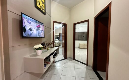 Casa de 3 Quartos Mobiliada