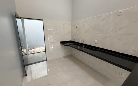 Casa Nova de 3 Quartos