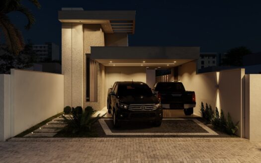 Casa Alto Padrão de 3 Suítes