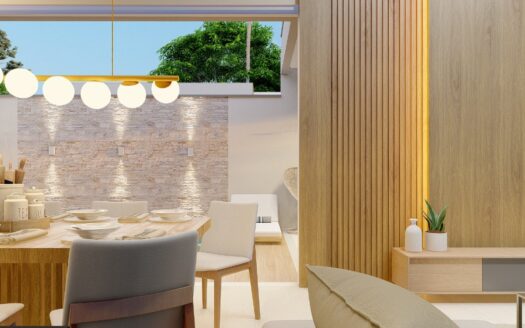 Casa Alto Padrão de 3 Suítes