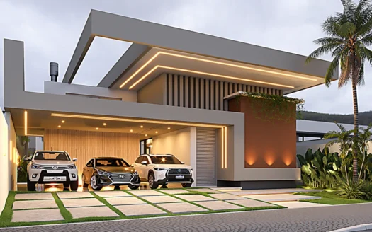 Casa Alto Padrão de 4 Suítes