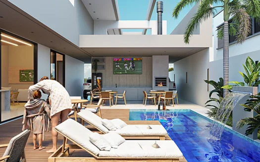 Casa Alto Padrão de 4 Suítes