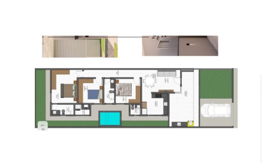 Casa de 3 Quartos 1006 Sul