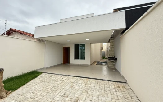 Casa Nova com 3 Quartos