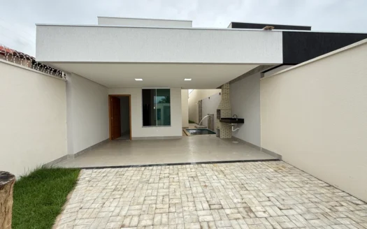 Casa Nova com 3 Quartos