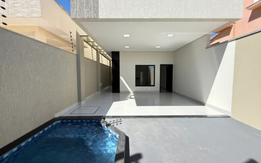 Casa Nova de 3 Quartos