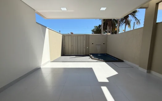 Casa Nova de 3 Quartos