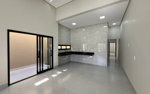 Casa Nova de 3 Quartos