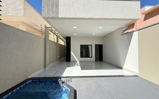 Casa Nova de 3 Quartos