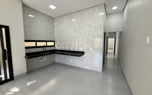 Casa Nova de 3 Quartos