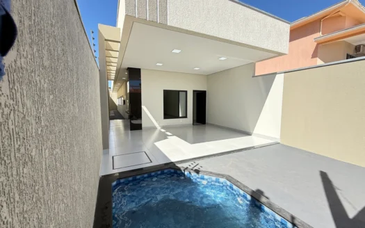 Casa Nova de 3 Quartos