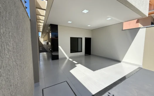 Casa Nova de 3 Quartos