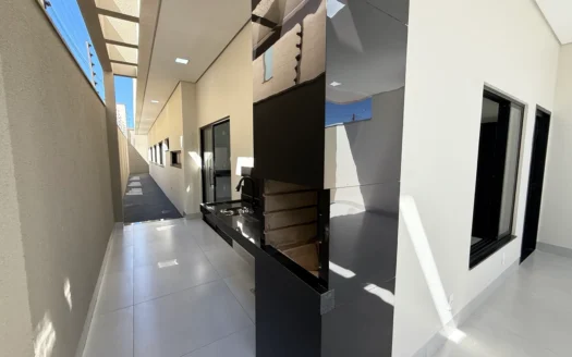 Casa Nova de 3 Quartos