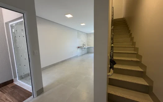 Sobrado Novo de 3 Suítes