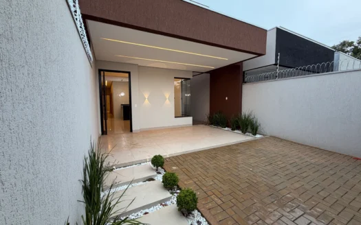 Casa Nova com 3 Quartos