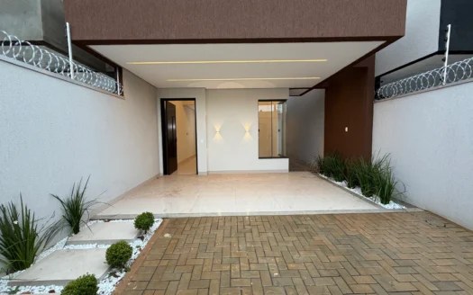 Casa Nova com 3 Quartos