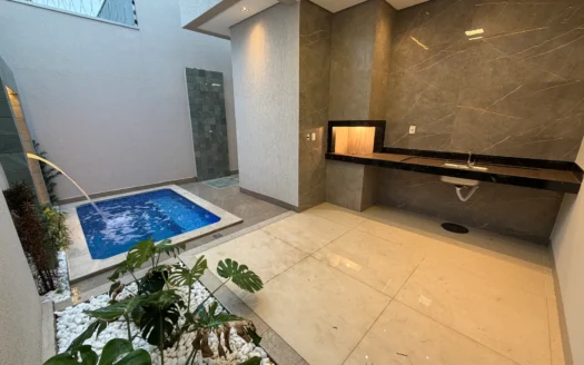 Casa Nova com 3 Quartos