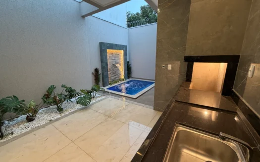 Casa Nova com 3 Quartos