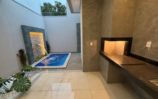 Casa Nova com 3 Quartos