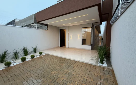 Casa Nova com 3 Quartos