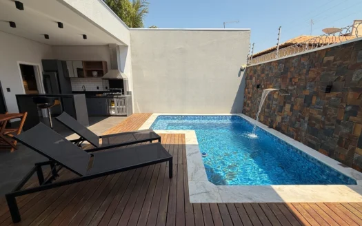 Casa Mobiliado 3 Suítes