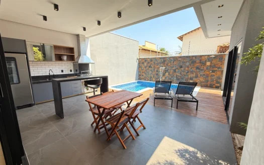 Casa Mobiliado 3 Suítes