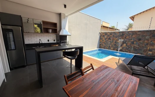 Casa Mobiliado 3 Suítes