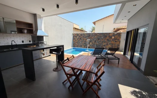 Casa Mobiliado 3 Suítes