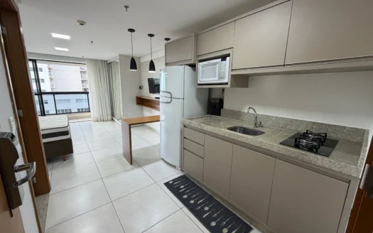 Flat Mobiliado no Centro