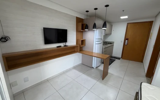 Flat Mobiliado no Centro