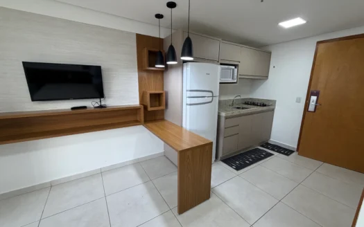 Flat Mobiliado no Centro