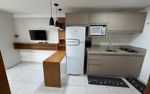 Flat Mobiliado no Centro