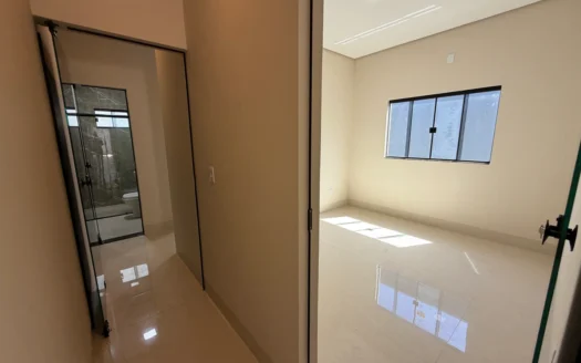 Casa Nova com 3 Quartos