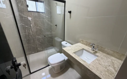 Casa Nova com 3 Quartos