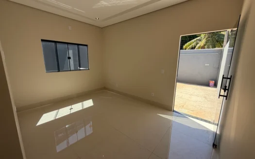 Casa Nova com 3 Quartos