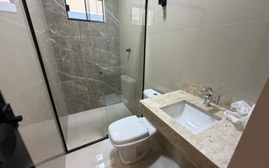 Casa Nova com 3 Quartos