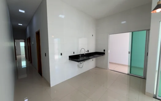 Casa Nova de 3 Quartos