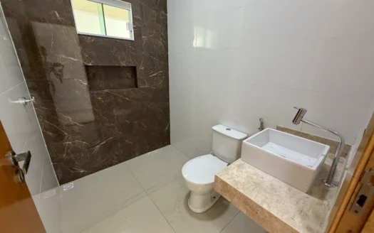 Casa Nova de 3 Quartos
