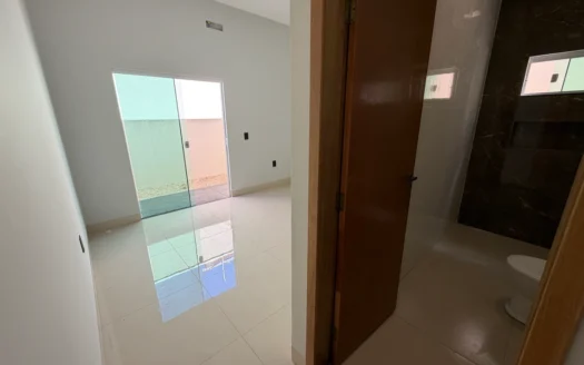 Casa Nova de 3 Quartos