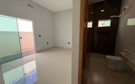 Casa Nova de 3 Quartos