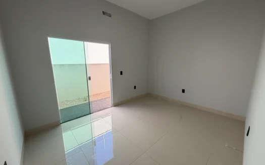 Casa Nova de 3 Quartos
