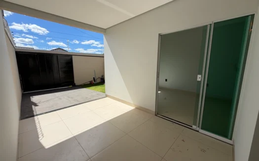 Casa Nova de 3 Quartos