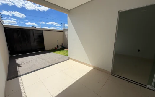 Casa Nova de 3 Quartos
