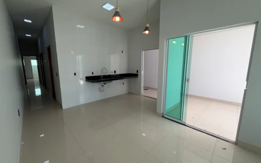 Casa Nova de 3 Quartos