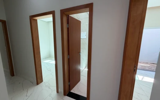 Casa Nova com 3 Quartos