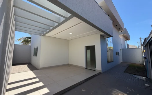 Casa Nova com 3 Quartos