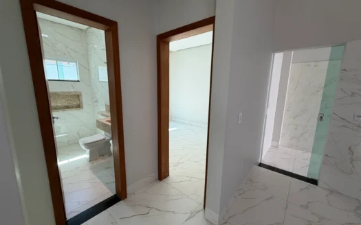 Casa Nova com 3 Quartos