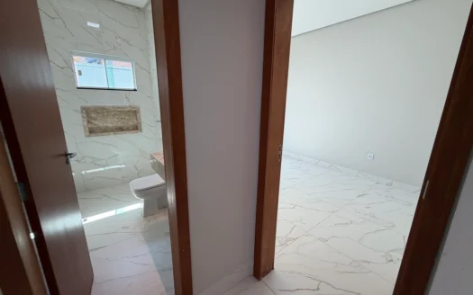 Casa Nova com 3 Quartos