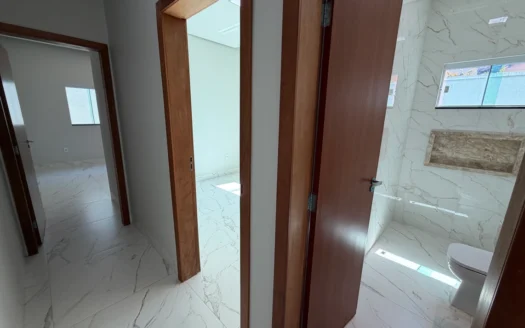 Casa Nova com 3 Quartos